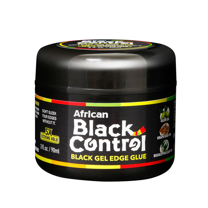 African Black Control Edge/ Braiding Gel